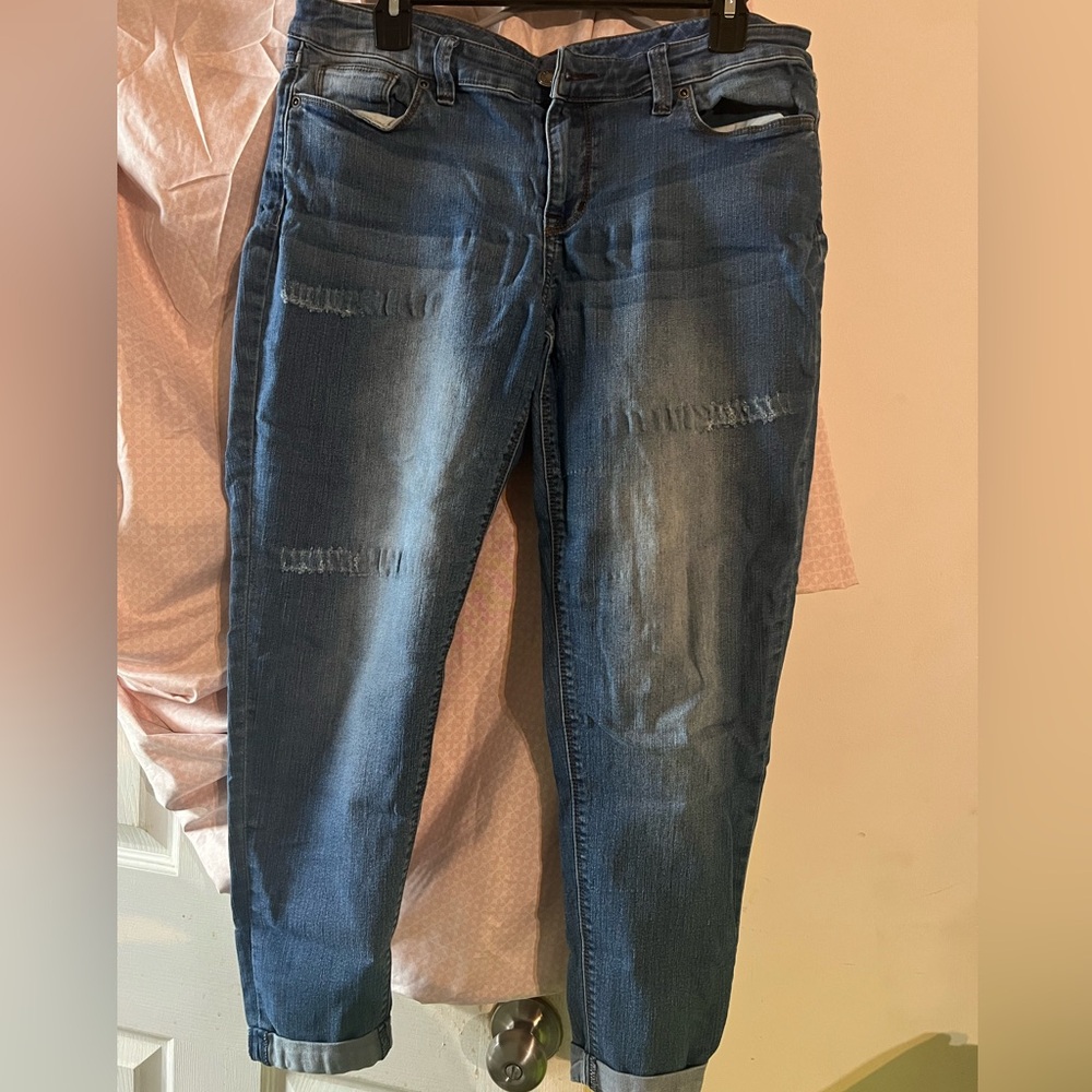 The Limited Blue Boyfriend Jeans